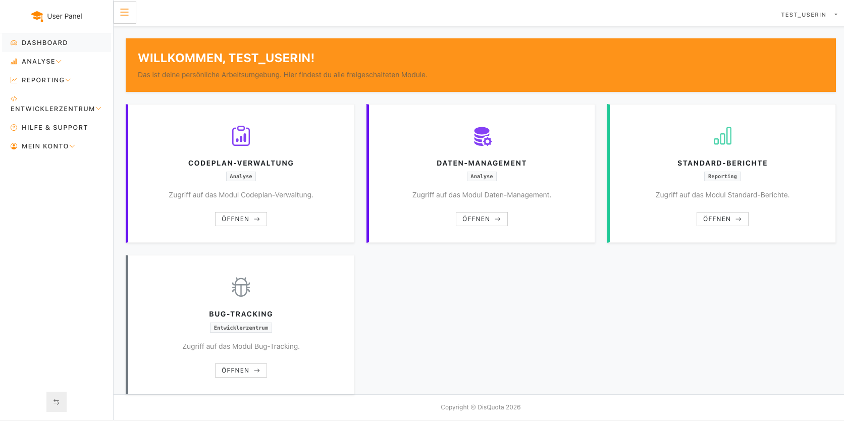 DisQuota.analysis Dashboard